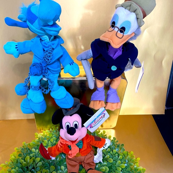 DISNEY SCROOGE DONALD DUCK GOOFY MICKEY MOUSE NWT VTG 90s BEAN BAG PLUSH (3) - Picture 9 of 16